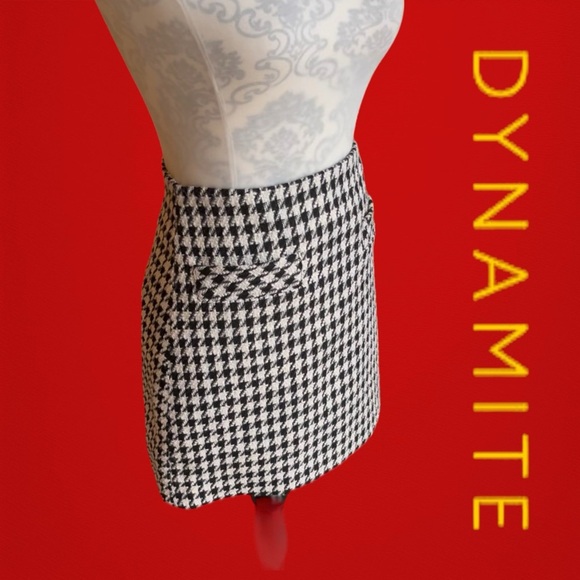 Dynamite houndstooth skirt - Picture 4 of 10
